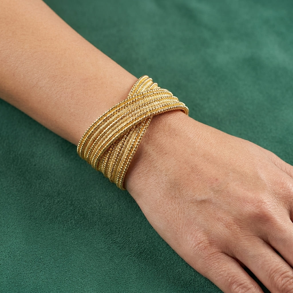 Parure Goccia d'Oro - Plaqué Or GN