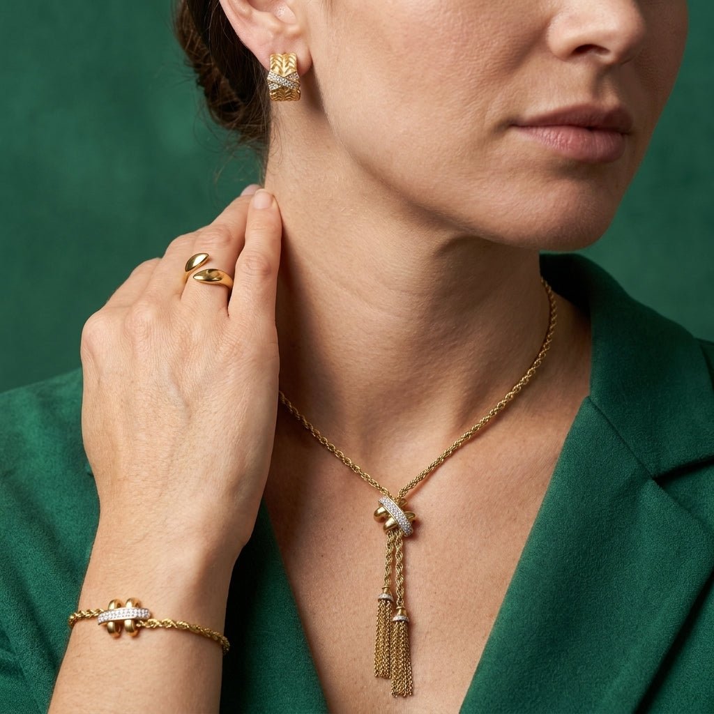 Parure Héloria – Acier Inoxydable