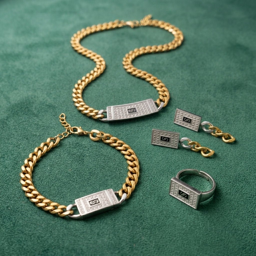 Parure Monaco - Acier Inoxydable