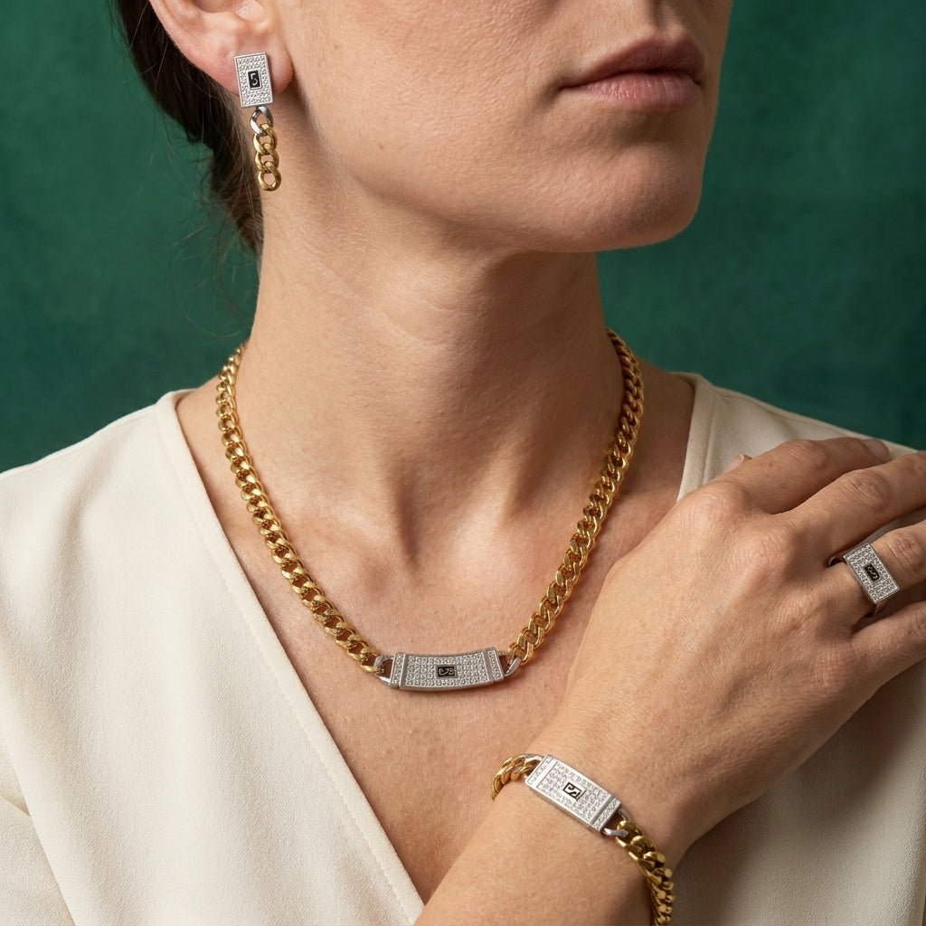 Parure Monaco - Acier Inoxydable