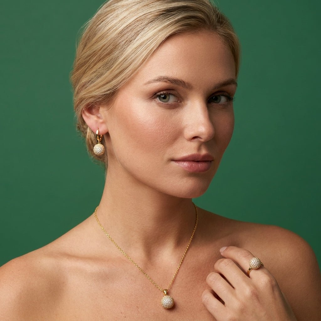 Parure Nova - Acier Inoxydable / Plaqué Or