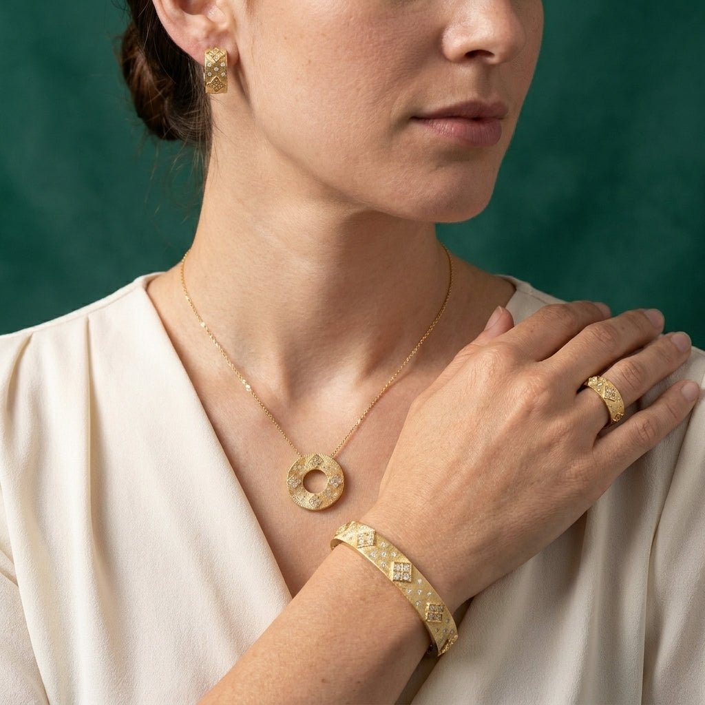 Parure Oriana - Plaqué Or Garantie