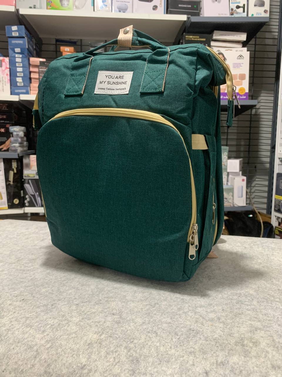 Sac à dos et landau pour bébé pliable 3en1