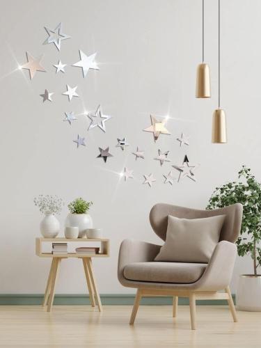 Décoration murale en étoiles 32 PCS WD017