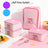 Lunch Box avec Sac Isotherme Design Cartoon 3 Compartiments Alimentaires – حافظة أطعام للأطفال 3 طبقات